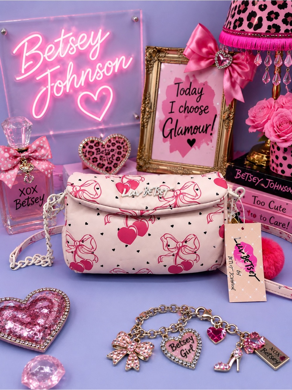 Betsey Johnson lbcoral purse